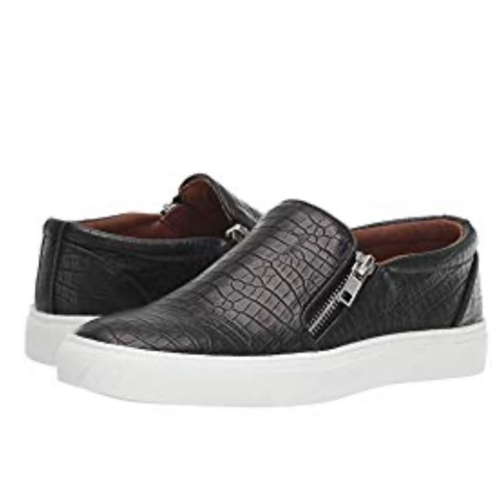 Report vegan leather slip-on sneakers